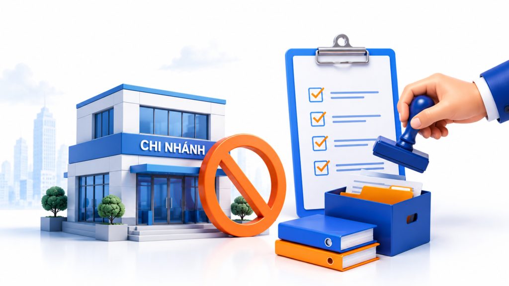 Dịch Vụ Chấm Dứt Hoạt Động Chi Nhánh Công Ty