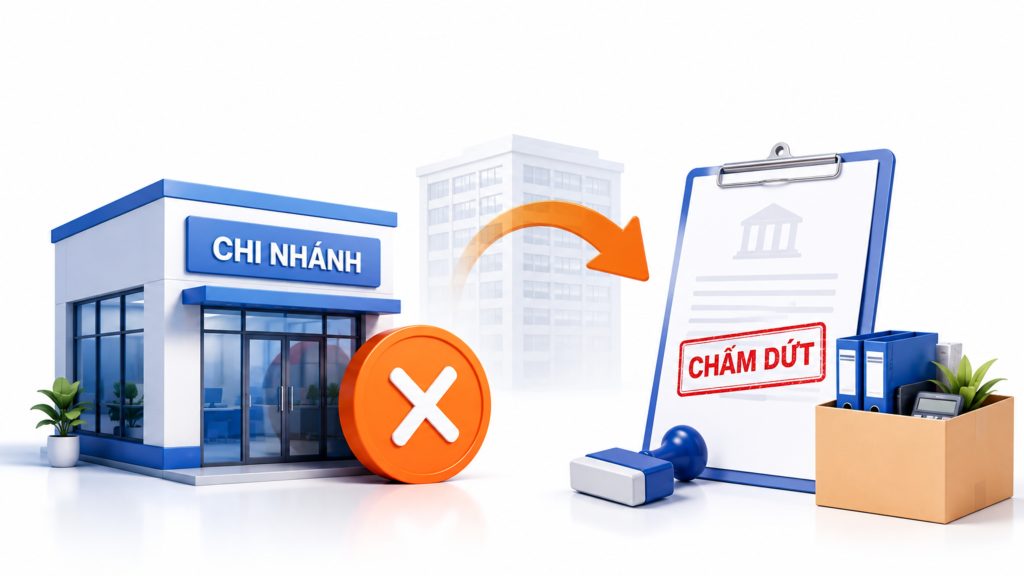 Dịch Vụ Chấm Dứt Hoạt Động Chi Nhánh Công Ty