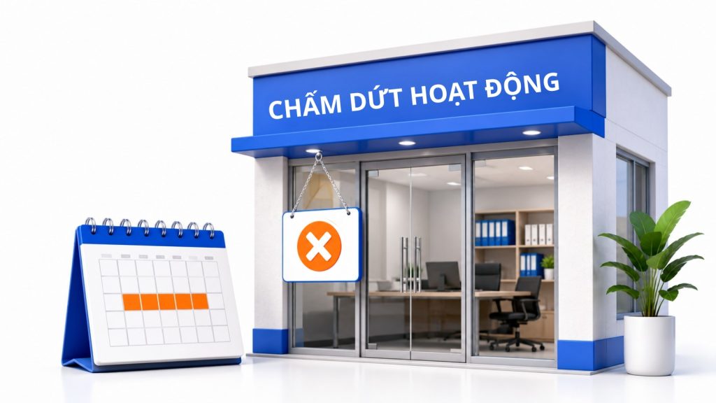 Dịch Vụ Chấm Dứt Hoạt Động Địa Điểm Kinh Doanh
