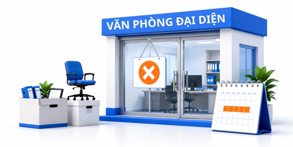Dịch Vụ Chấm Dứt Hoạt Động Văn Phòng Đại Diện