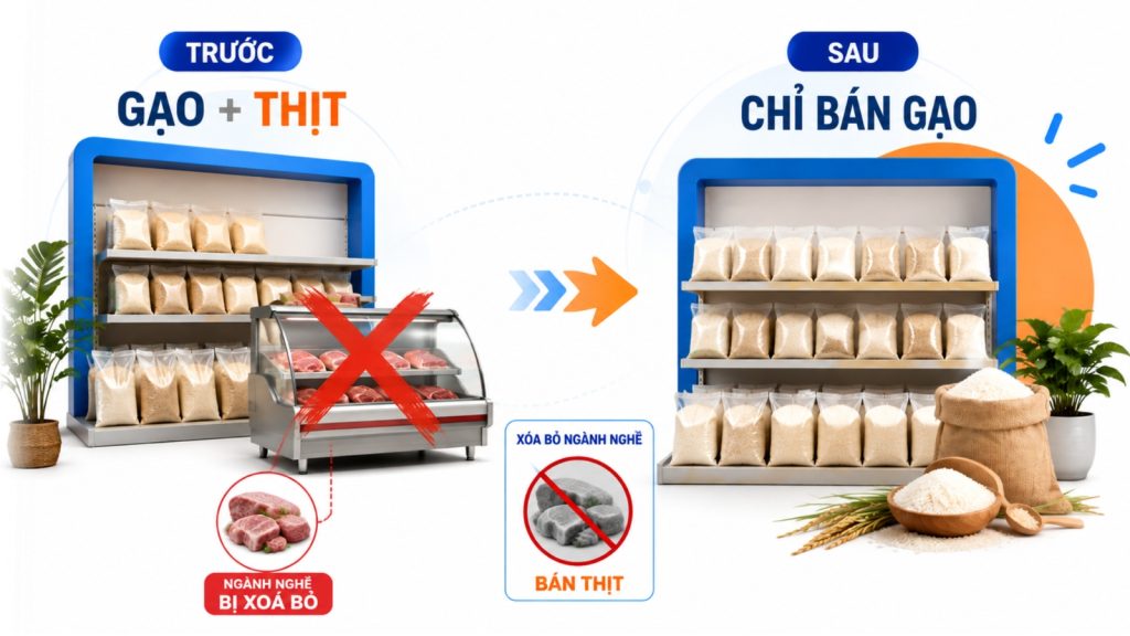 Dịch Vụ Thay Đổi Ngành, Nghề Kinh Doanh