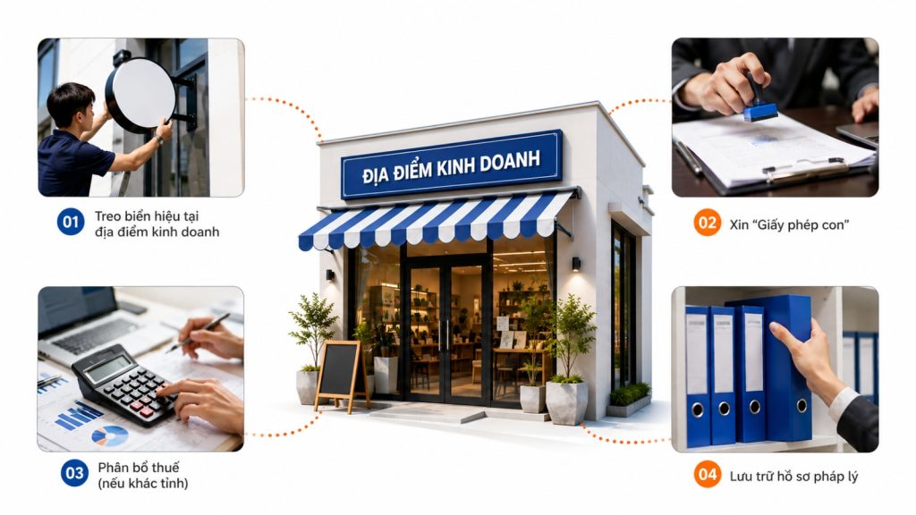 Thành Lập Địa Điểm Kinh Doanh