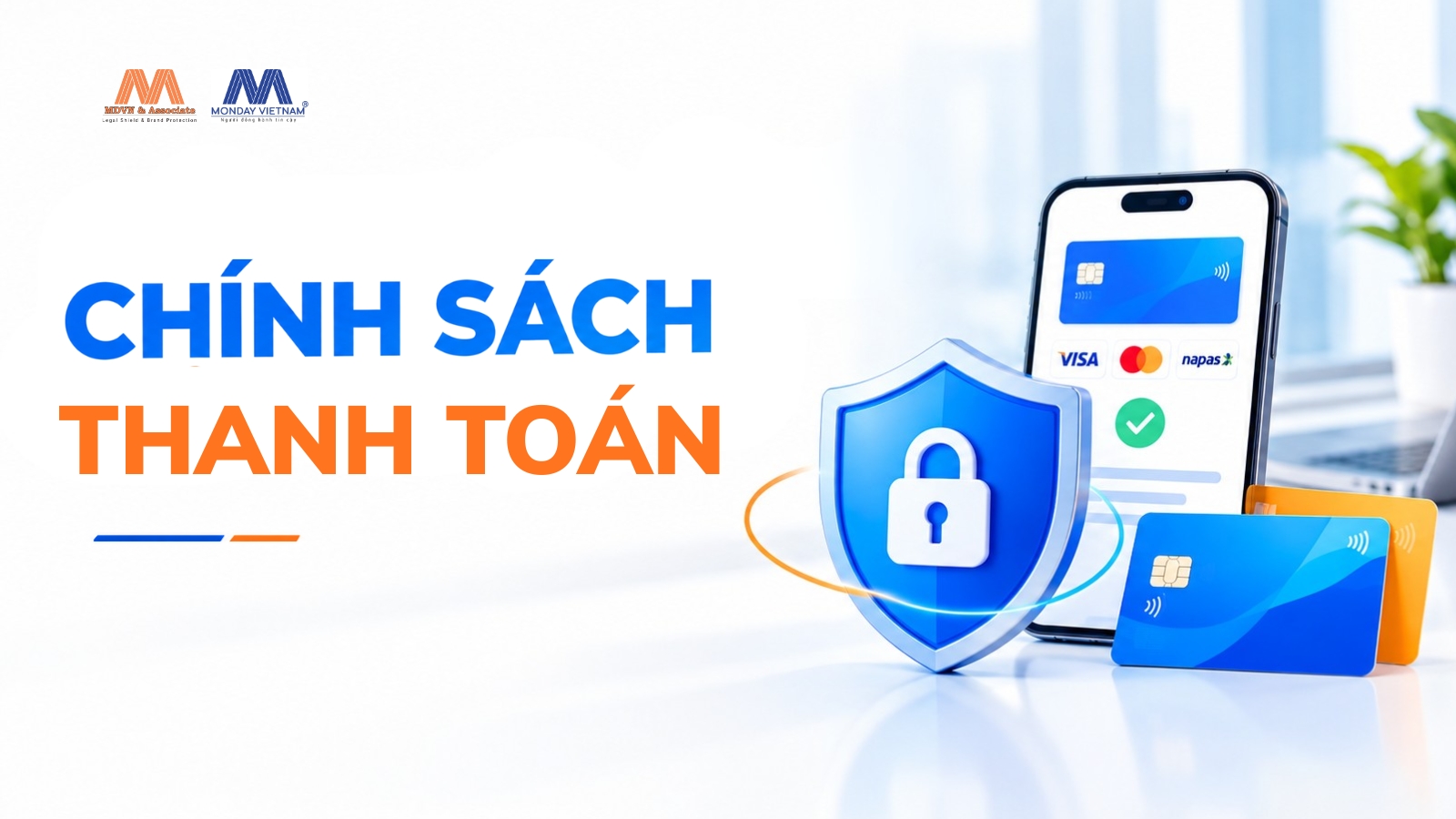 Chính sách thanh toán Văn phòng luật sư MDVN & Associate