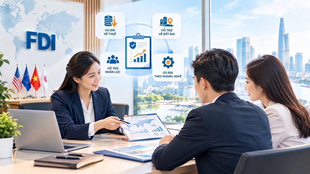 Dịch Vụ Tư Vấn Chính Sách Ưu Đãi Đầu Tư Cho Doanh Nghiệp FDI