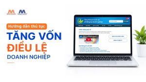 Hướng Dẫn Tăng Vốn Điều Lệ Doanh Nghiệp Trực Tuyến Mới Nhất