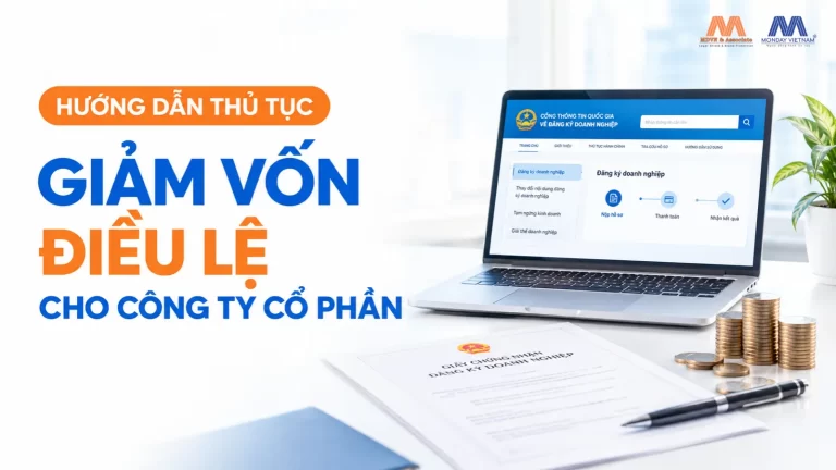 Hướng Dẫn Giảm Vốn Điều Lệ Cho Công Ty Cổ Phần Online